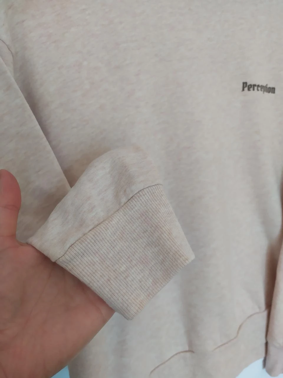 Mattelsa Sweatshirt Surdimensionné Déclaration Crème Femme S Coton – photo 7